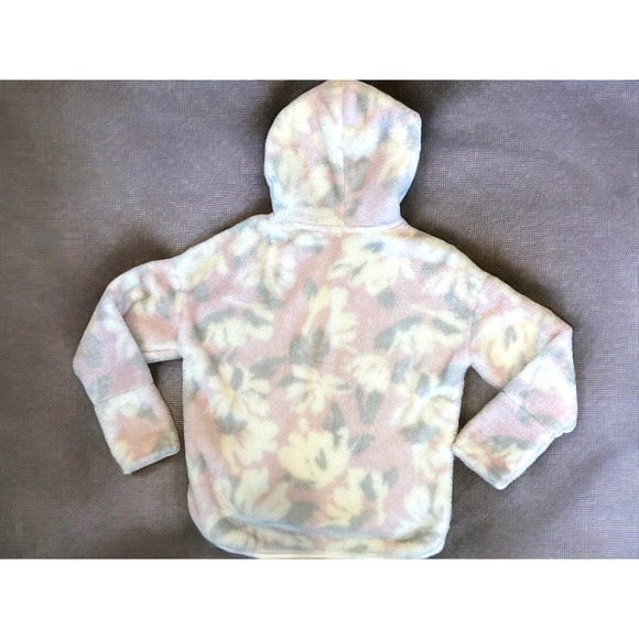 Calvin Klein Pink and White Fleece Jacket - Picture 5 of 6